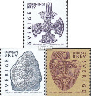 Schweden 2286-2288 (kompl.Ausg.) Postfrisch 2002 Erbe Der Menschheit (IV) - Nuevos