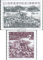 Schweden 2289-2290 (kompl.Ausg.) Postfrisch 2002 750 Jahre Stockholm - Nuovi