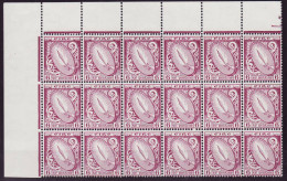 Ireland Block Of 18 6d Sword Of Light Variety Watermak Inverted Unhinged SG 119bw - Unused Stamps