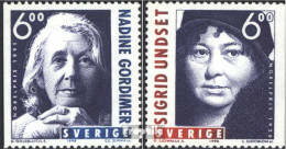 Schweden 2082-2083 (kompl.Ausg.) Postfrisch 1998 Nobelpreisträgerinnen - Ungebraucht