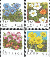 Schweden 1883-1886 (kompl.Ausg.) Postfrisch 1995 Gebirgsblumen - Ongebruikt