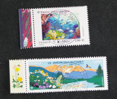 France 2024 - Europa : Faune Sous Marine Et Le Jardin Du Lautaret - Oblitérés. - Used Stamps