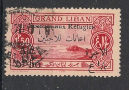 GRAND LIBAN - 1926 - N°YT. 68 - 0pi50 Sur 1pi50 Rouge - Oblitéré / Used - Used Stamps