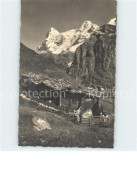 11748047 Muerren BE Landschaft Eiger Moench Muerren - Sonstige & Ohne Zuordnung