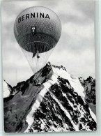 13428011 - Bernina  Erinnerung 1. Ballonaufstieg In St. Moritz  1910 - Montgolfières