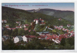 39014211 - Bad Elgersburg Mit Gesamtansicht Vom Hirtenberg Aus Mit Carl Eduard Warte Gelaufen Von 1913. Gute Erhaltung. - Sonstige & Ohne Zuordnung
