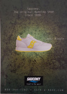 Carte Postale (Tower Records) Saucony. The Original Running Shoe Since 1898. - Advertising