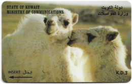 Kuwait - (GPT) - Young Camels - 39KWTB (Dashed Ø), 1997, Used - Koeweit