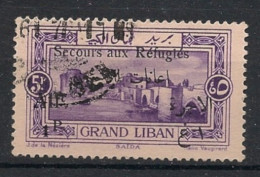 GRAND LIBAN - 1926 - N°YT. 72 -1pi Sur 5pi Violet - Oblitéré / Used - Used Stamps