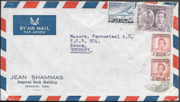 Iraq Cover To Germany 1950s. 76F Rate - Irak