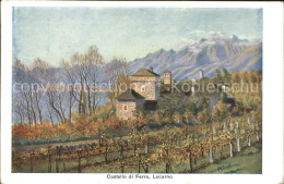 11747536 Locarno TI Castello Di Ferro Kuenstlerkarte  - Sonstige & Ohne Zuordnung