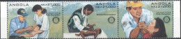 Angola 1995, Rotary, 3val - Angola