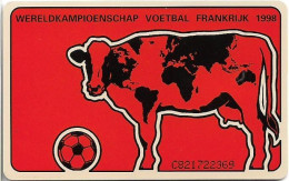 Netherlands - KPN - Chip - CKD128 - Wereldkampioenschap Voetbal Frankrijk '98, 1998, 2.50ƒ, 10.175ex, Mint - Privé