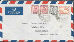 Iraq Cover To Germany 1956. 60F Rate - Irak