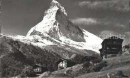 11742926 Winkelmatten Mit Matterhorn Zermatt - Sonstige & Ohne Zuordnung