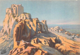 Les Baux Illustrateur Vivier - Les-Baux-de-Provence