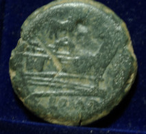 89 -  BONITO  AS  DE  JANO - SERIE SIMBOLOS -   TORO   - MBC - Republic (280 BC To 27 BC)