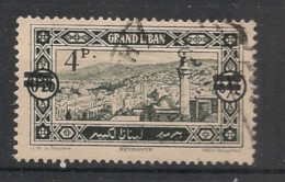 GRAND LIBAN - 1926 - N°YT. 83 - 4pi Sur 0pi25 Vert-noir - Oblitéré / Used - Used Stamps