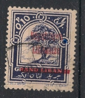 GRAND LIBAN - 1927 - N°YT. 84 - Cèdre 0pi10 Violet - Oblitéré / Used - Gebruikt