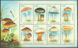 Angola 1999, Mushrooms, 8val In BF - Hongos