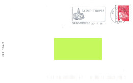 83 -  FLAMME SAINT TROPEZ (VAR) EGLISE #990# - Iglesias Y Catedrales