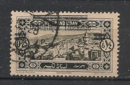 GRAND LIBAN - 1927 - N°YT. 90 - Beyrouth 4pi Sur 0pi25 - Oblitéré / Used - Usati