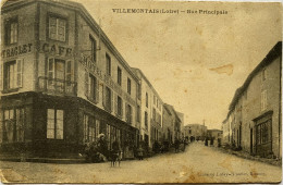 CPA (Loire) VILLEMONTAIS. Rue Principale - Other & Unclassified