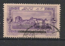 GRAND LIBAN - 1927 - N°YT. 92 - Saida 5pi Violet - Oblitéré / Used - Used Stamps