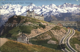 11741566 Rigi Kulm Mit Rigibahn Berneralpen Und Kesslboden Rigi Kulm - Other & Unclassified