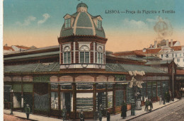 POR104   ---  LISBOA  --- PRACA DA FIGUEIRA E TORRIAO  --  1914 - Lisboa