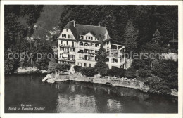 11739316 Gersau Vierwaldstaettersee Hotel U. Pension Seehof Fliegeraufnahme Gers - Autres & Non Classés