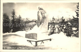 11738956 St Moritz GR Winter Segantini-Denkmal St. Moritz - Other & Unclassified