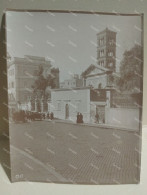 Italy Photo Italia Foto Roma Fine 800. Torre Chiesa S. Prudenziana. Via Cavour?. 105x80 Mm. - Europa