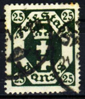 DANZIG 1921 Nr 77X Gestempelt X130E5A - Gebraucht