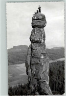 39435911 - Barbarine Am Pfaffenstein - Alpinismus, Bergsteigen