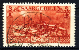 SAARGEBIET 1926 Nr 119 Gestempelt X3BEE76 - Oblitérés