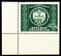 ÖSTERREICH 1949 Nr 943 Postfrisch ECKE-ULI X4ED1B6 - Nuovi