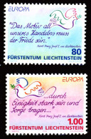 LIECHTENSTEIN 1995 Nr 1103-1104 Postfrisch SA18E2A - Unused Stamps