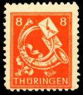 SBZ THÜRINGEN Nr 96AXt Postfrisch X6735D2 - Autres & Non Classés