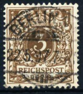 D-REICH K A Nr 45b Zentrisch Gestempelt X68ED9A - Used Stamps