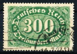 D-REICH INFLA Nr 249 Zentrisch Gestempelt X6B182E - Used Stamps