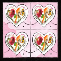 2024 - Tunisia - Mother's Day - Woman- Children- Rose- Butterfly- Hand- Love - Block 4 - Complete Set 1v.MNH** - Tunisia