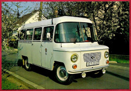 Delcampe - CPM Auto Automobile Minibus NYSA Gyarto Hersteller Made By LENGYELORSZAG Polen Poland 1971 - Busse & Reisebusse