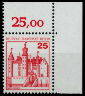 BERLIN DS BURGEN U. SCHLÖSSER Nr 587 Postfrisch ECKE-OR X702DF6 - Unused Stamps