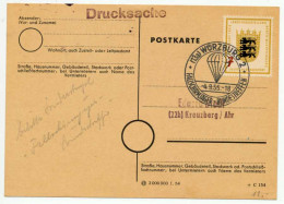 BRD 1955 Nr 212 BRIEF EF X710D96 - Lettres & Documents