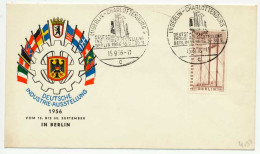 BERLIN 1956 Nr 137 BRIEF FDC X732A1E - Covers & Documents