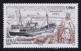 SPM 2024 - Chalutier De La SPEC, Le "Galantry" - Unused Stamps