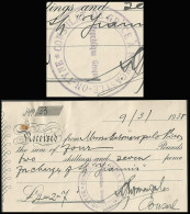 GREECE-GRECE-HELLAS 1932: Consulate Cancel Before The Second World War - Affrancature Meccaniche Rosse (EMA)