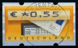 BRD ATM 2002 Nr 5-1-0055 Zentrisch Gestempelt X96DB56 - Machine Labels [ATM]