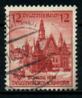 3. REICH 1938 Nr 666 Gestempelt X7002BA - Usati